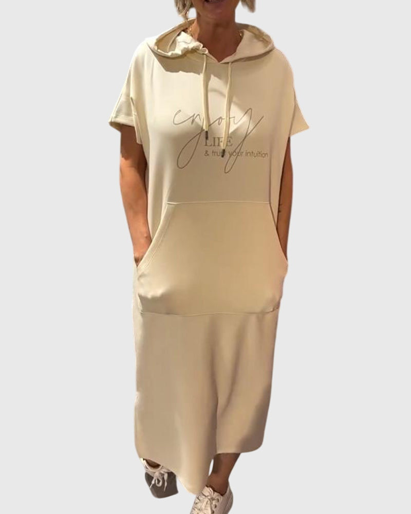 Marlowe™ | Robe sweat à capuche décontractée
