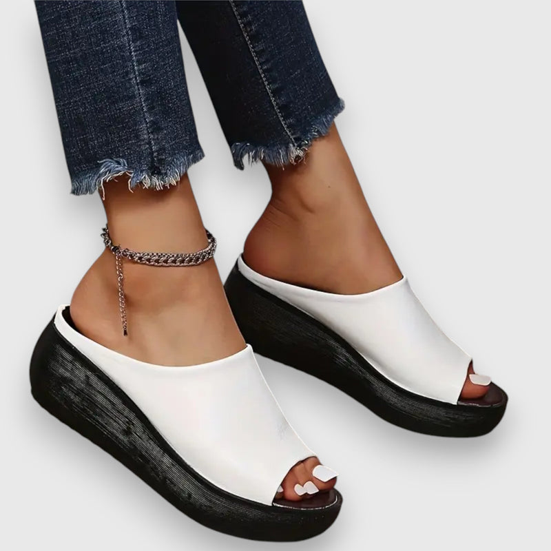 Sandales à texture douce