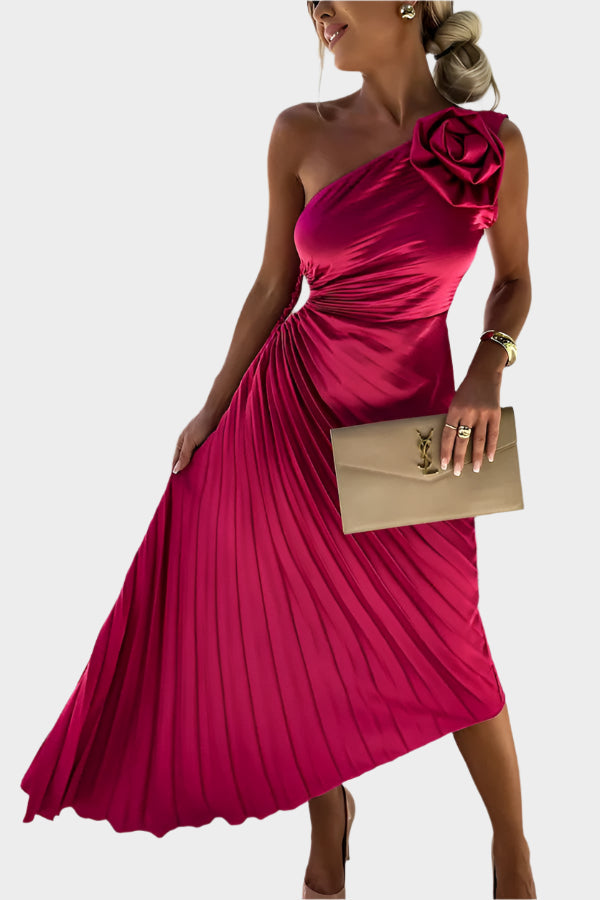 Robe florale avec des notes romantiques
