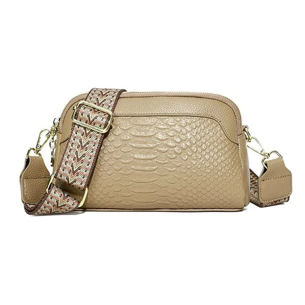 Olivia™ Élégante Allure | Sac Mini Bandoulière à Motif Croco