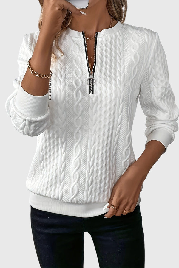 Nora™ | Pull avec fermeture éclair