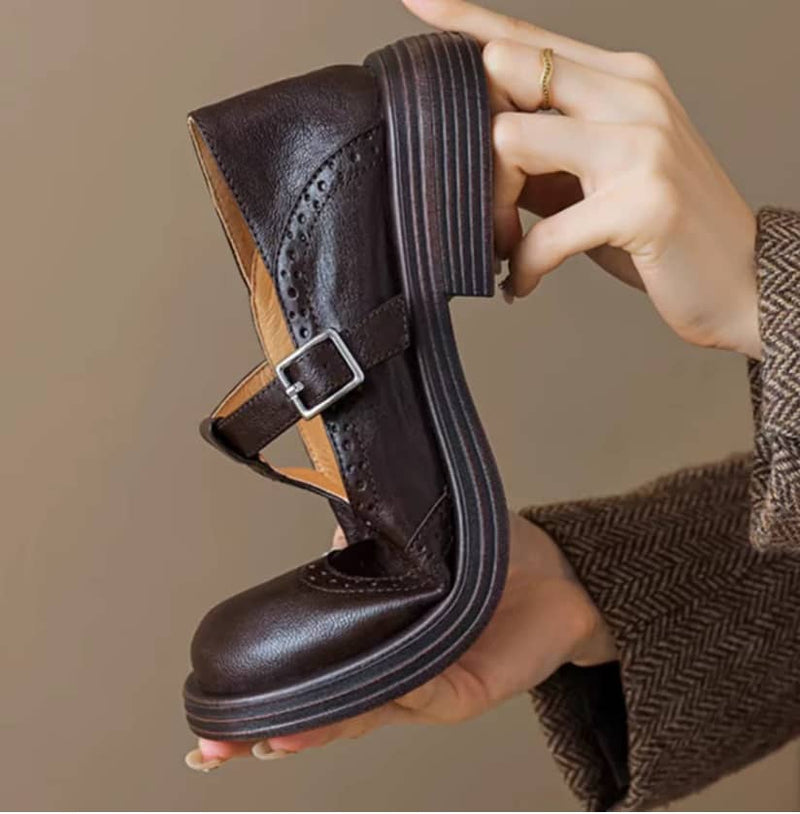 Chaussures en cuir confortables