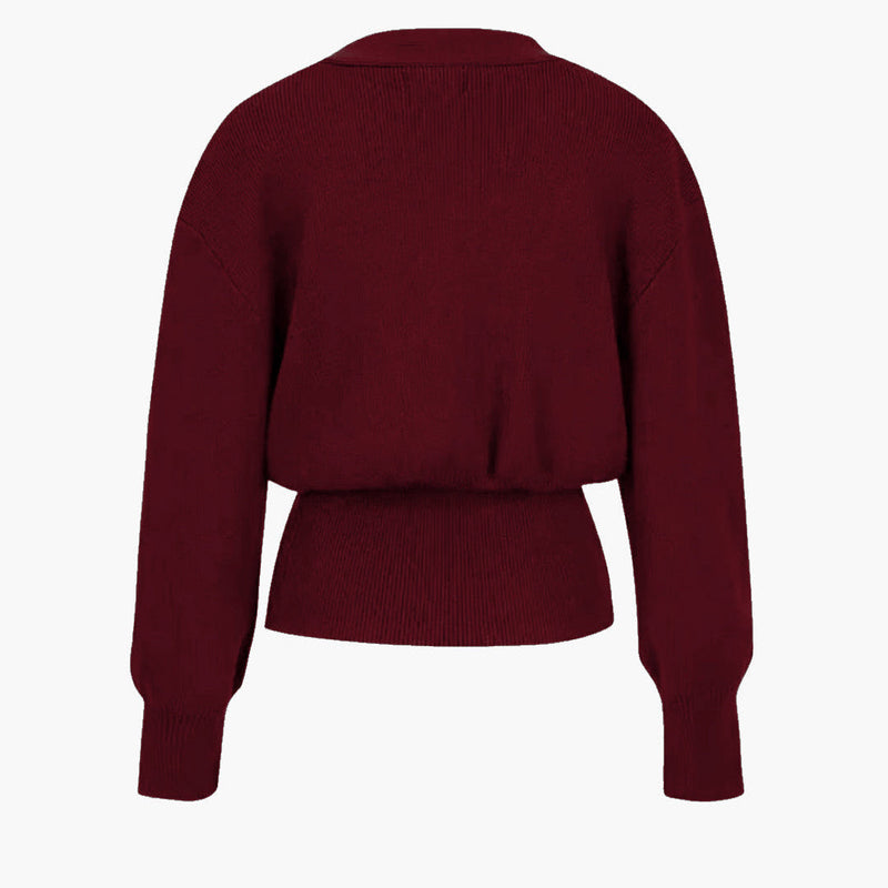 Alora | Pull-Cardigan Élégant