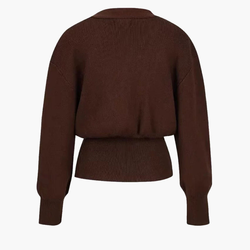 Alora | Pull-Cardigan Élégant