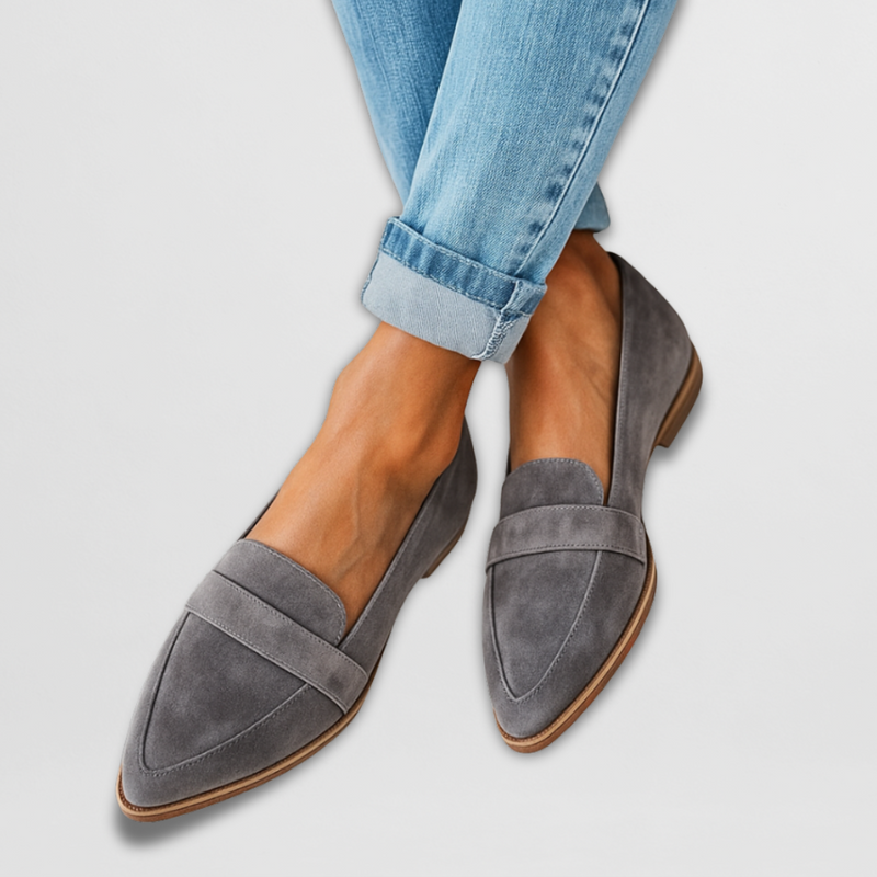 Mocassins en daim