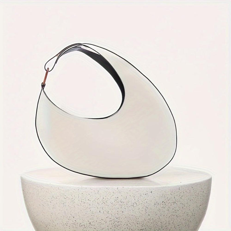 Sophia™ Moderne Minimaliste | Sac Hobo Élégant Couleur Unie