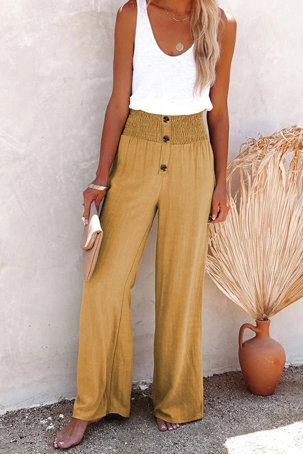 BRIAR – PANTALON DÉCONTRACTÉ TAILLE HAUTE