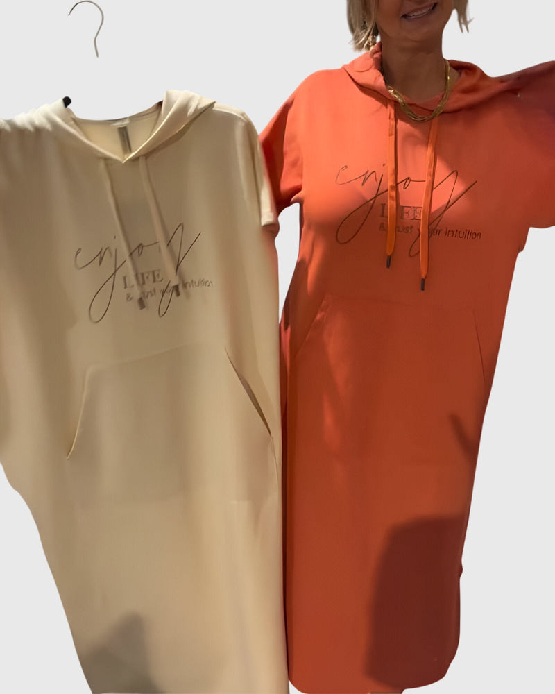 Marlowe™ | Robe sweat à capuche décontractée
