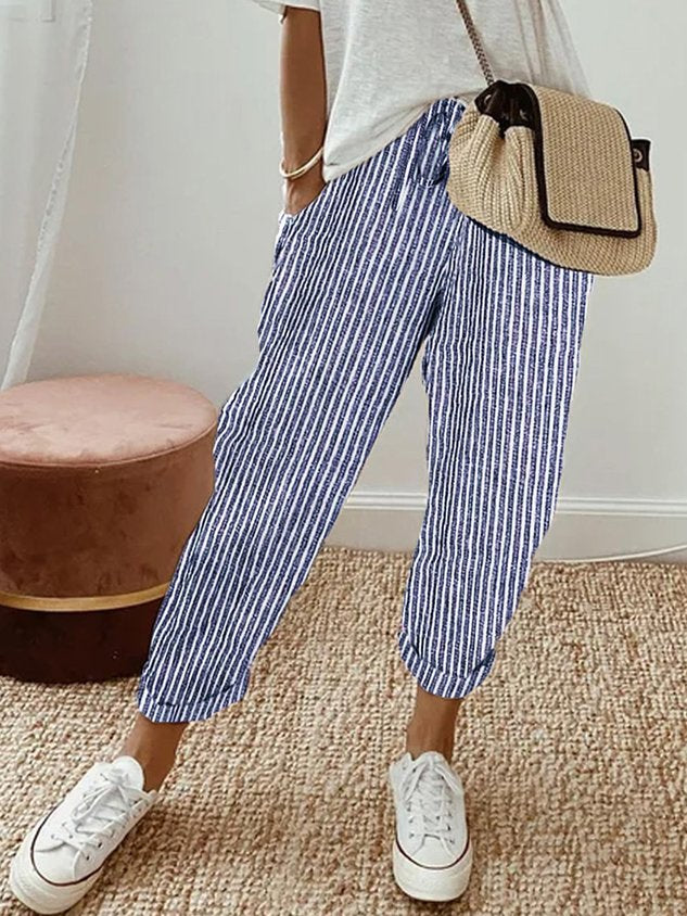 Ely | Pantalon en lin de luxe anti-transpiration