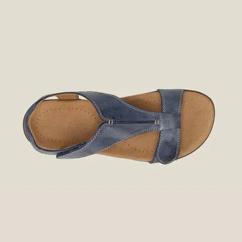 Alina - Sandales orthopédiques décontractées en cuir