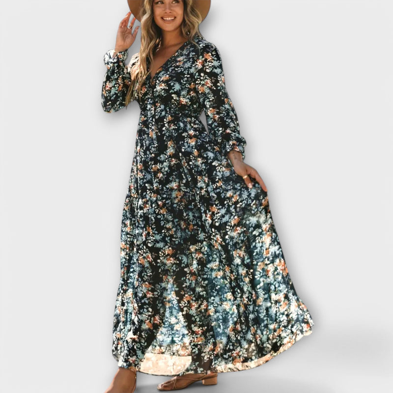 Ynah | Robe Maxi Élégante