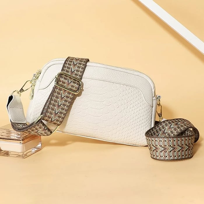 Olivia™ Élégante Allure | Sac Mini Bandoulière à Motif Croco