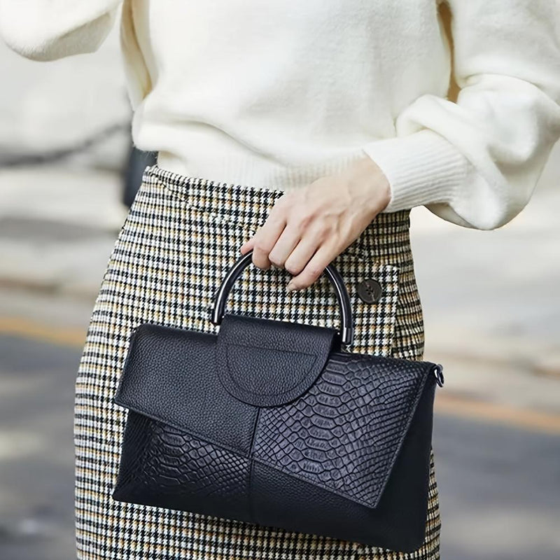 Grace™ Classique | Sac de luxe embossé croco