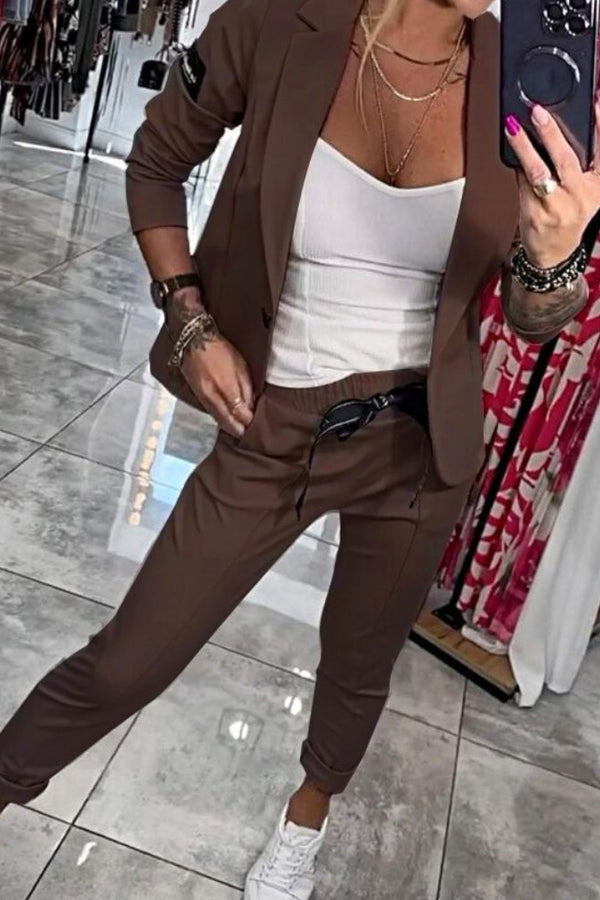 Malou | Ensemble blazer élégant et jogger