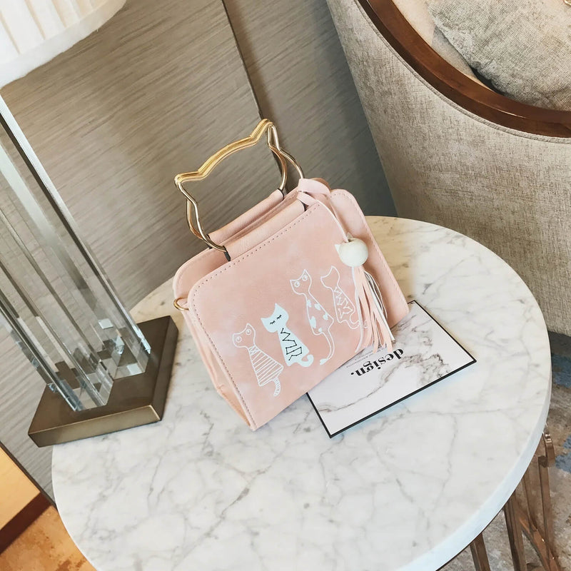 Layla™ - Sac à main mignon et élégant en forme de chaton