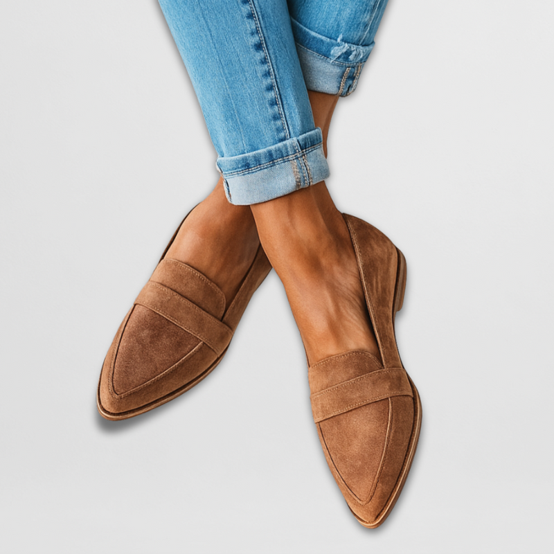 Mocassins en daim
