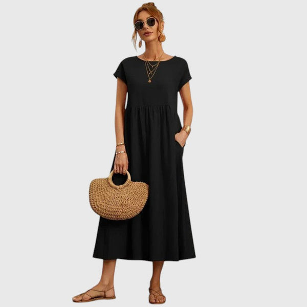 Fenella | Robe midi confortable