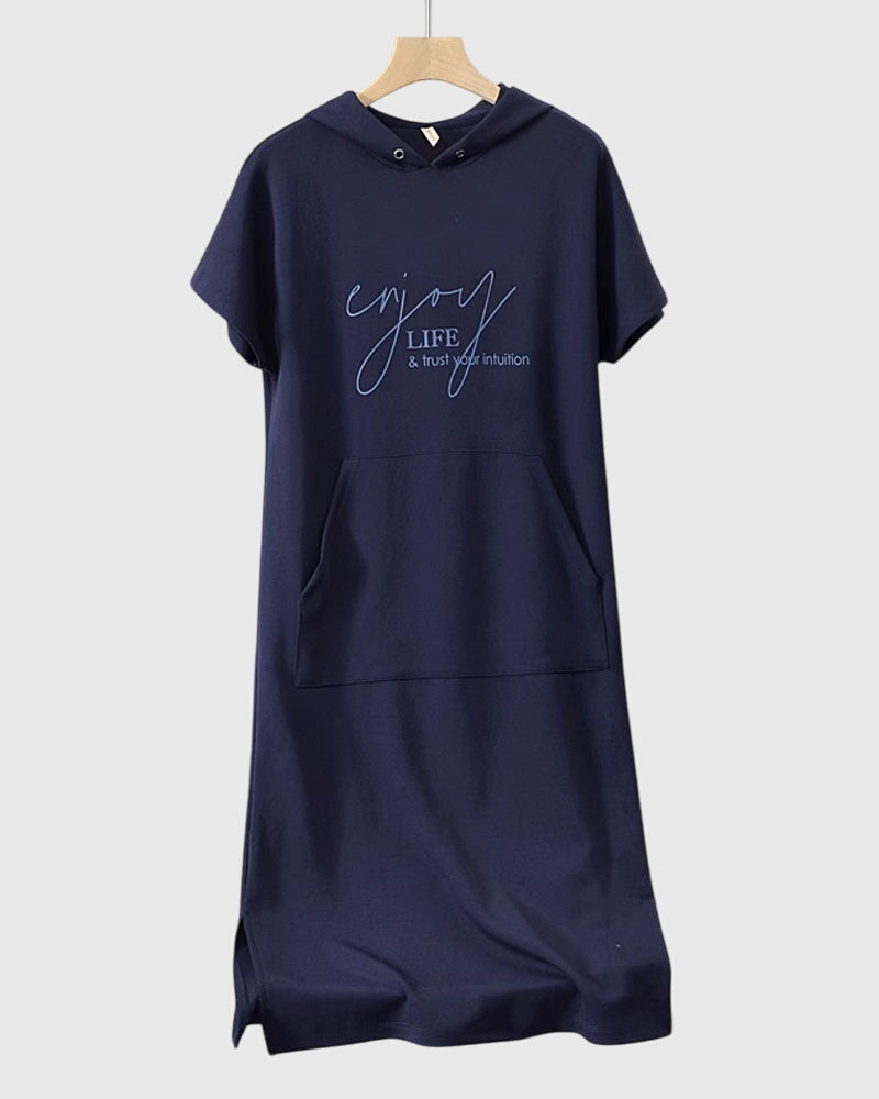 Marlowe™ | Robe sweat à capuche décontractée