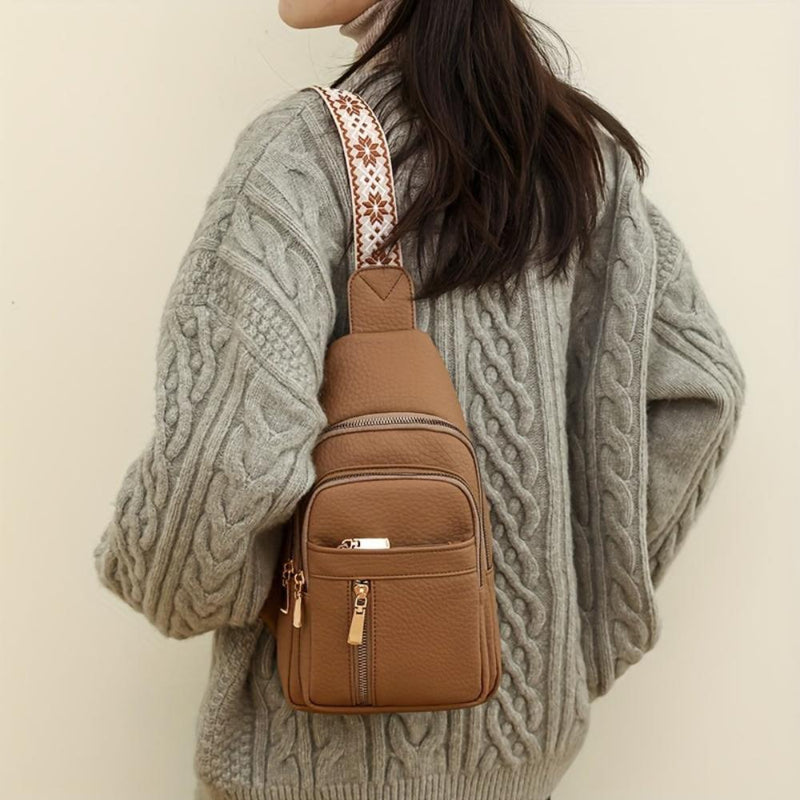Riley™ Charme Vintage | Sac bandoulière poitrine