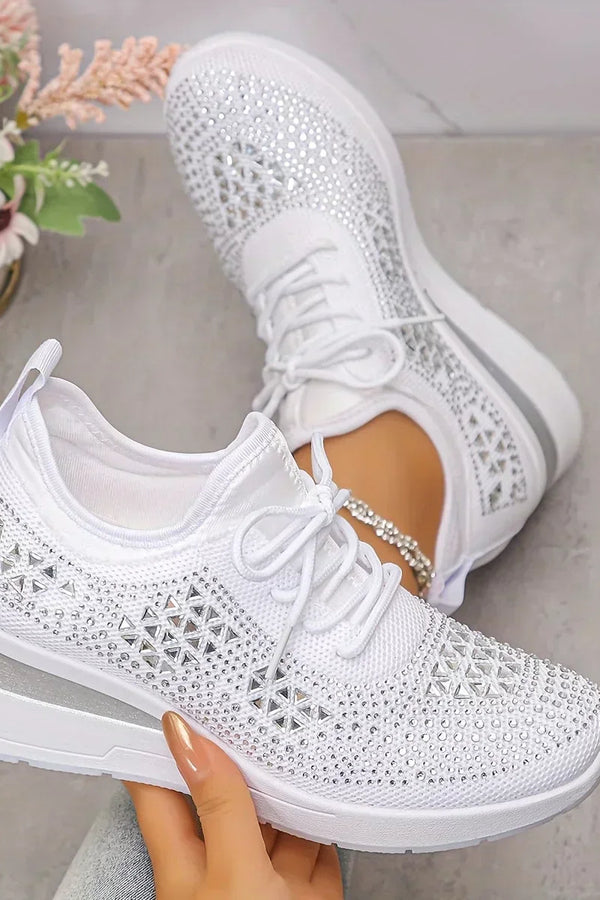 Romee | Baskets orthopédiques avec strass étincelants