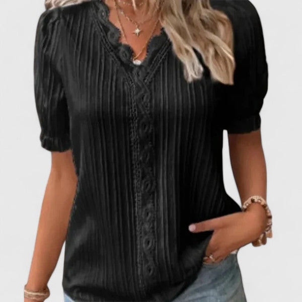 Avienne | Blouse élégante à col en V