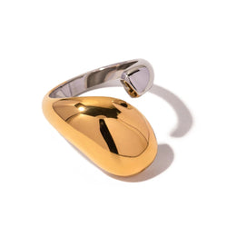 Bague Dora en métal mélangé