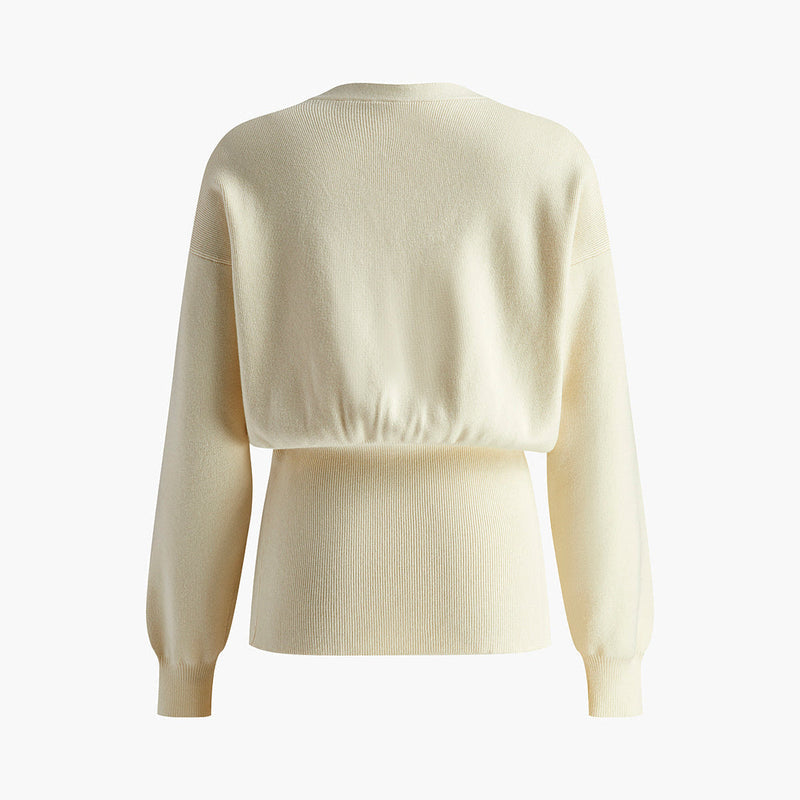 Alora | Pull-Cardigan Élégant
