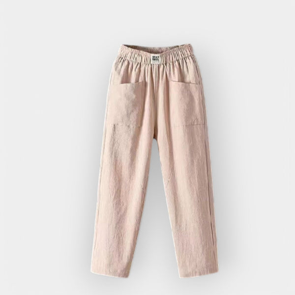 Pantalon confortable en lin