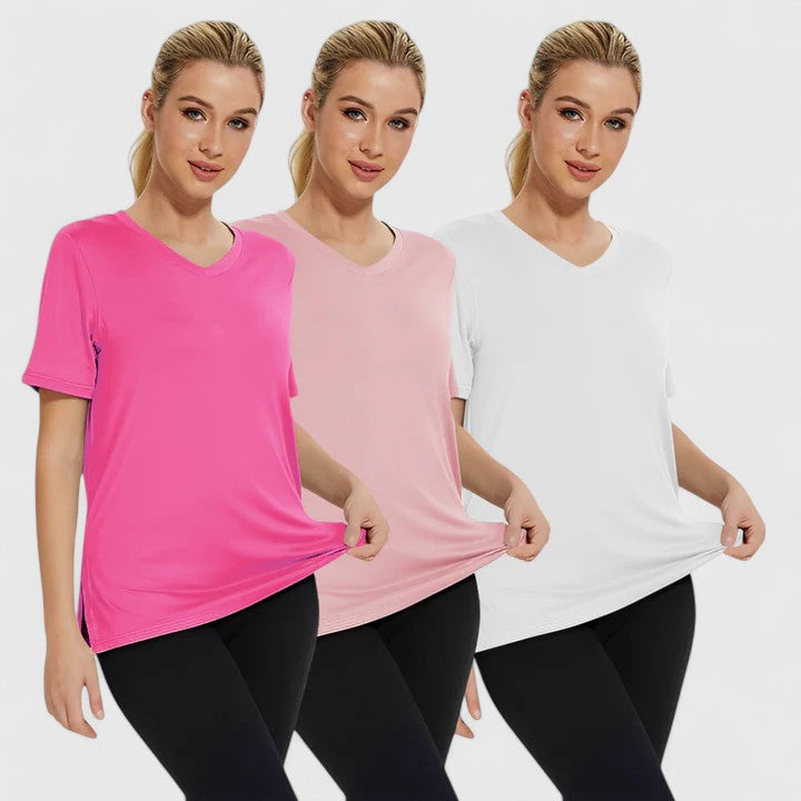 Samantha | T-shirt confortable (lot de 3)