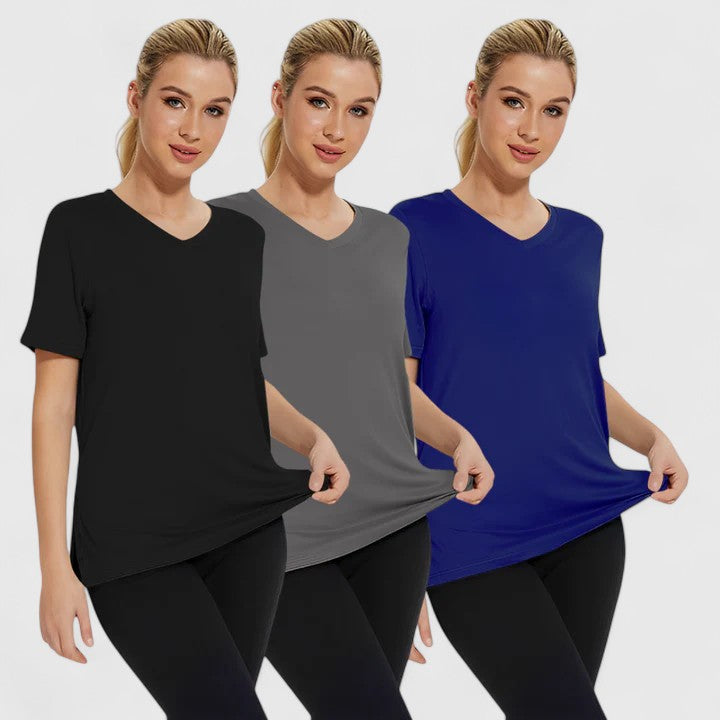 Samantha | T-shirt confortable (lot de 3)