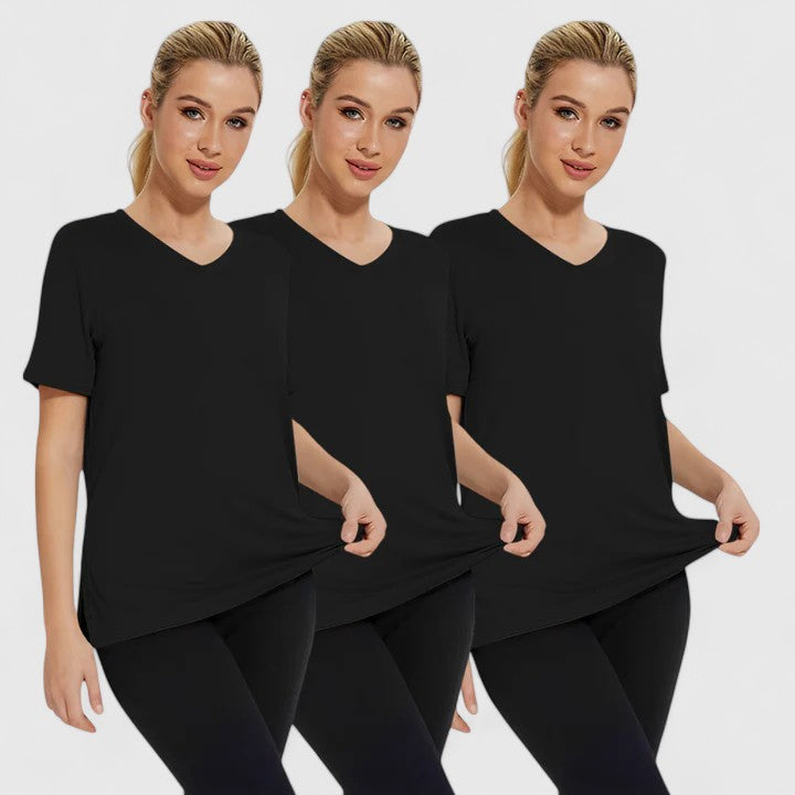 Samantha | T-shirt confortable (lot de 3)