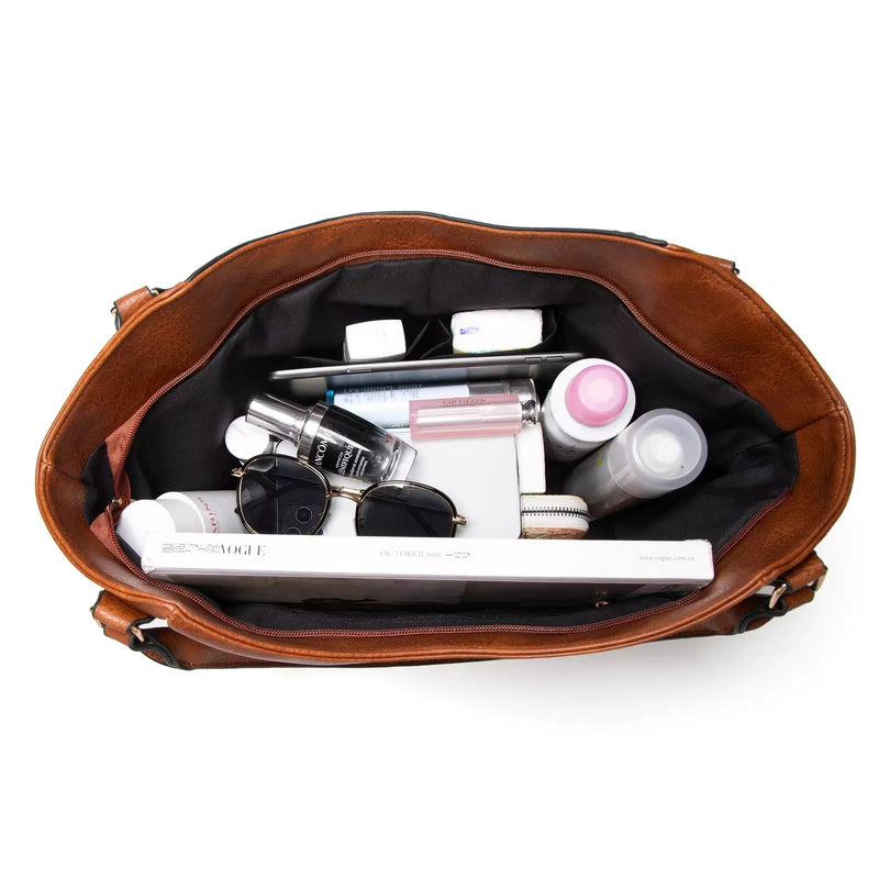 Peyton™ Élégance Sophistiquée | Sac Vintage d'Épaule