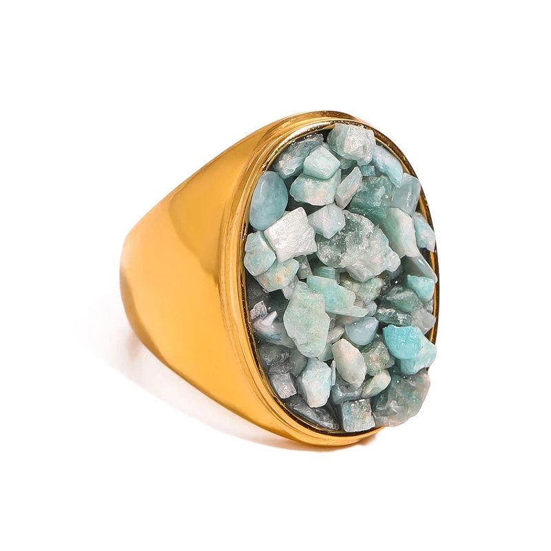 Bague en apatite