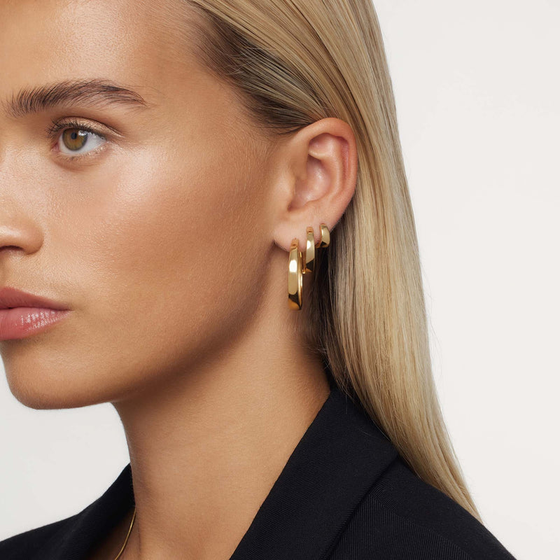 Boucles d'oreilles statement Gia | Or