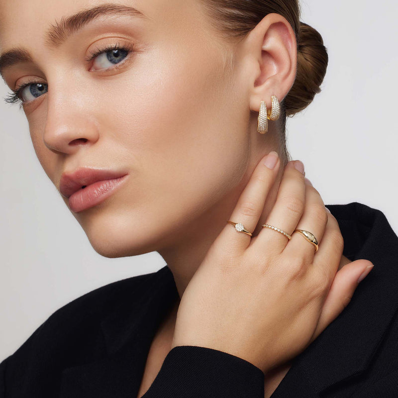 Bague Dôme Diamant | Or