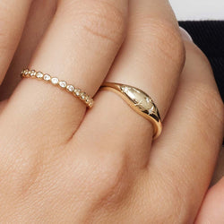 Bague Dôme Diamant | Or