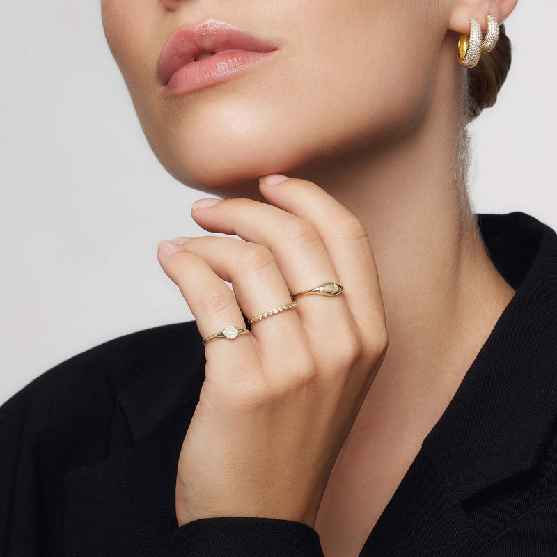 Bague Dôme Diamant | Or