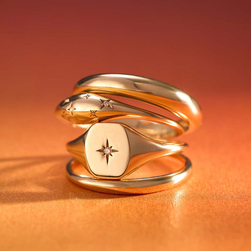 Bague Dôme Diamant | Or