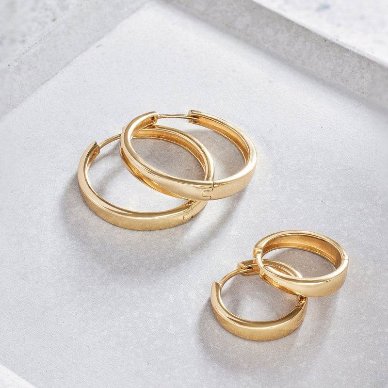 Boucles d'oreilles statement Gia | Or