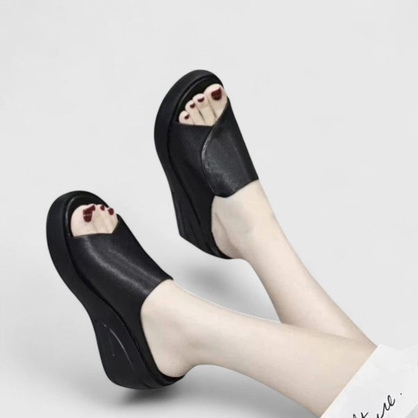 Celionette | Sandales orthopédiques à talon compensé