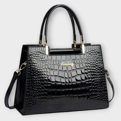 Sac Croco Fait Main Brillant