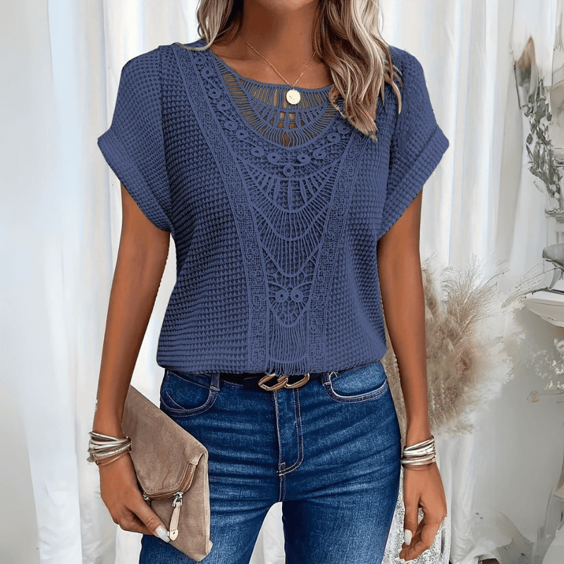 Lorine | Blouse élégante inspirée d'Ibiza