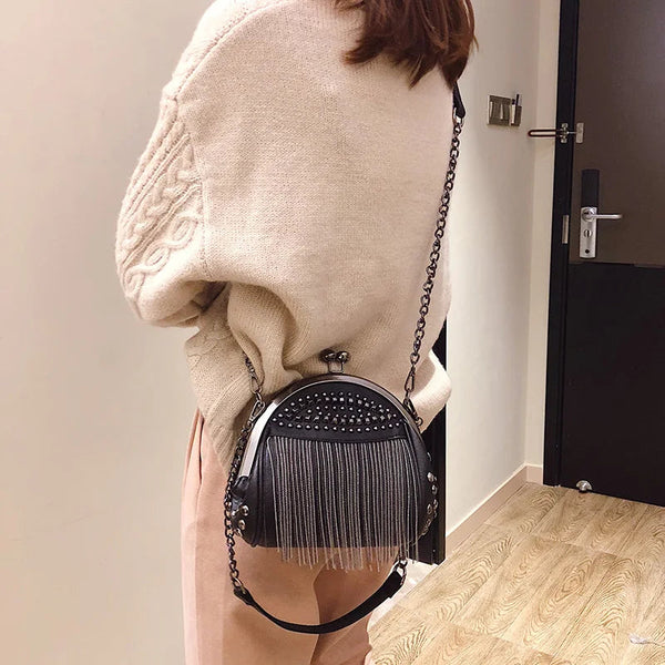 Sac Lina™ à Fermeture à Baiser | Indispensable Rétro Chic