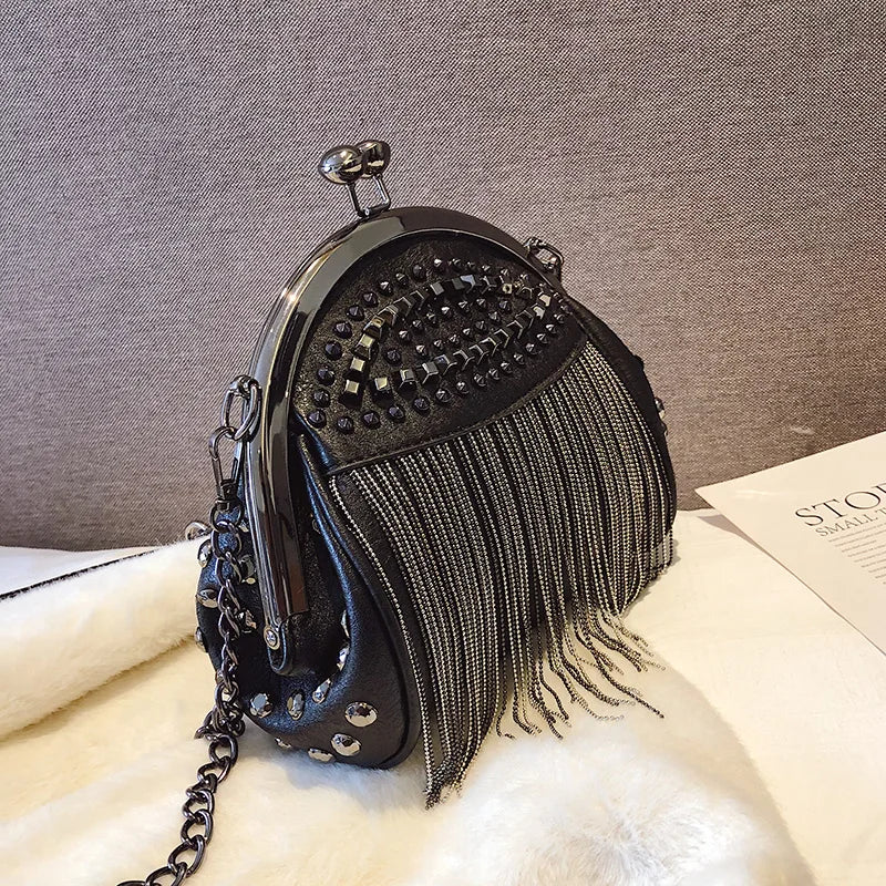 Sac Lina™ à Fermeture à Baiser | Indispensable Rétro Chic