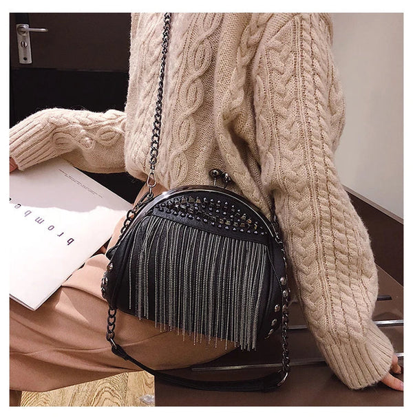 Sac Lina™ à Fermeture à Baiser | Indispensable Rétro Chic