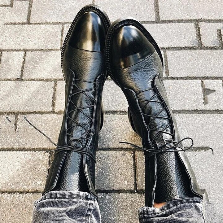 Zuri - Bottes en cuir confortables et élégantes