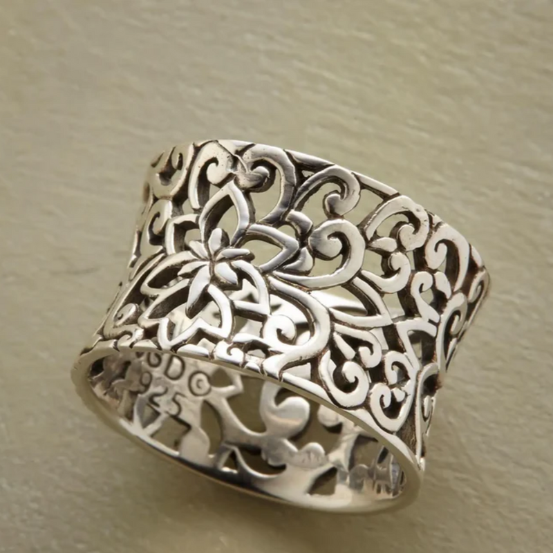 Bague creuse argent BONNIE