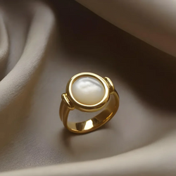 BAGUE TOUTE PERLE ÉLÉGANTE