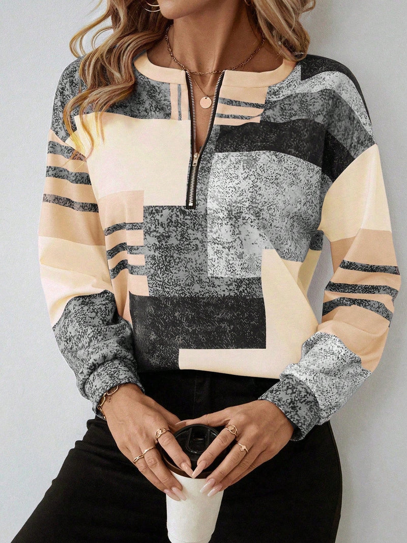 Oceane | Sweat-shirt vintage chic
