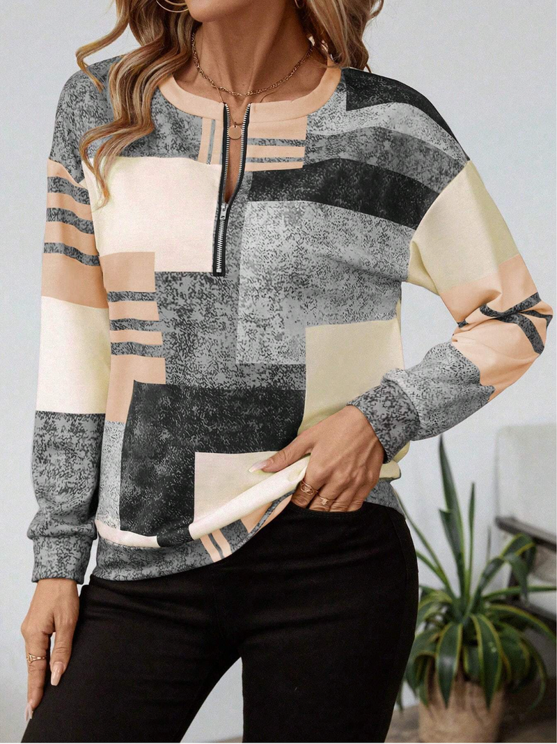 Oceane | Sweat-shirt vintage chic